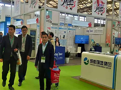 水之源核心技术团队参观考察2019年上海国际环保